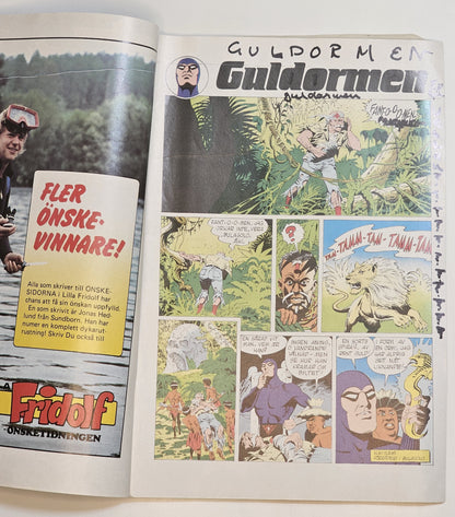 Fantomen Nr 5 1985 - Pestens Stad + Bilaga #FR#