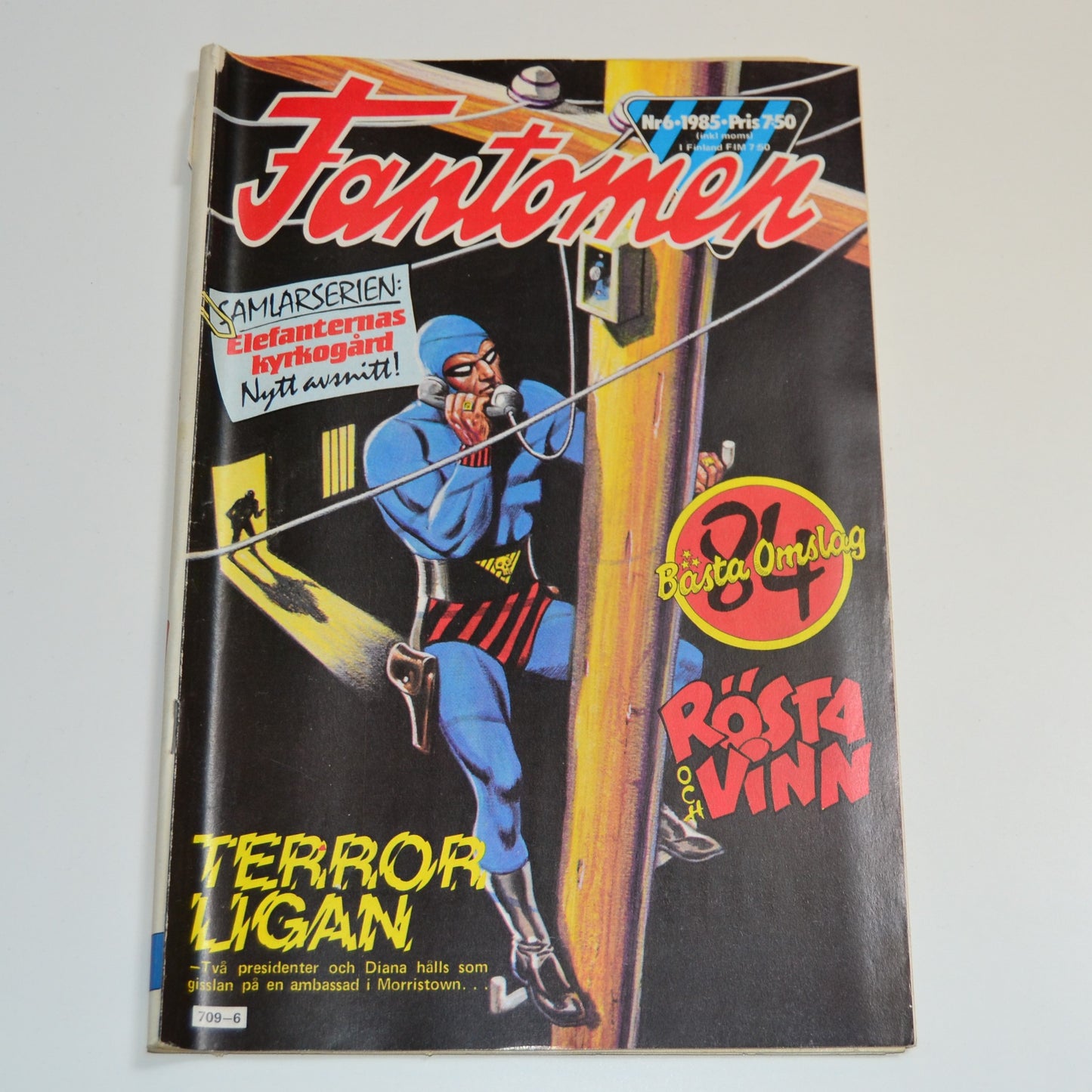 Fantomen Nr 6 1985 #GD# + Samlarserien