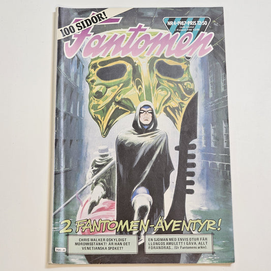 Fantomen Nr 4 1987 #VG#