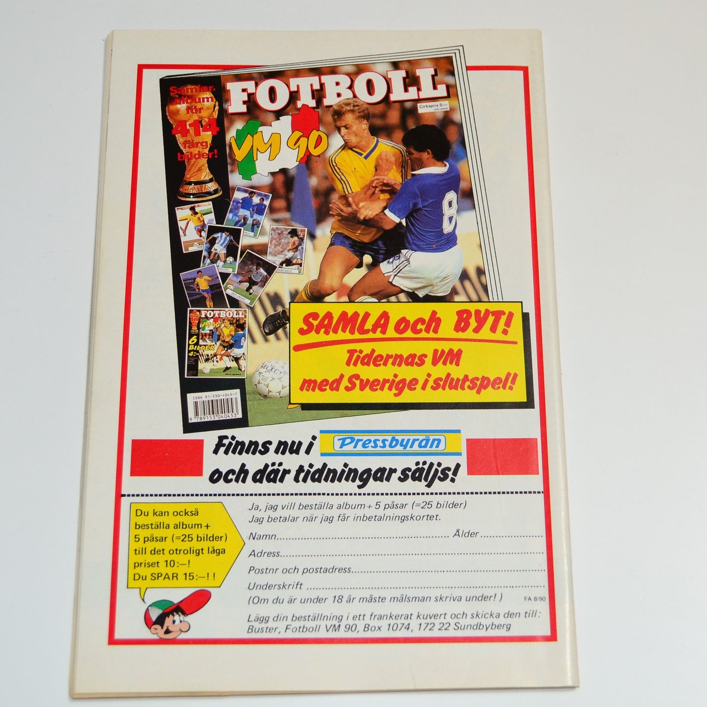 Fantomen Nr 8 1990 #FN#