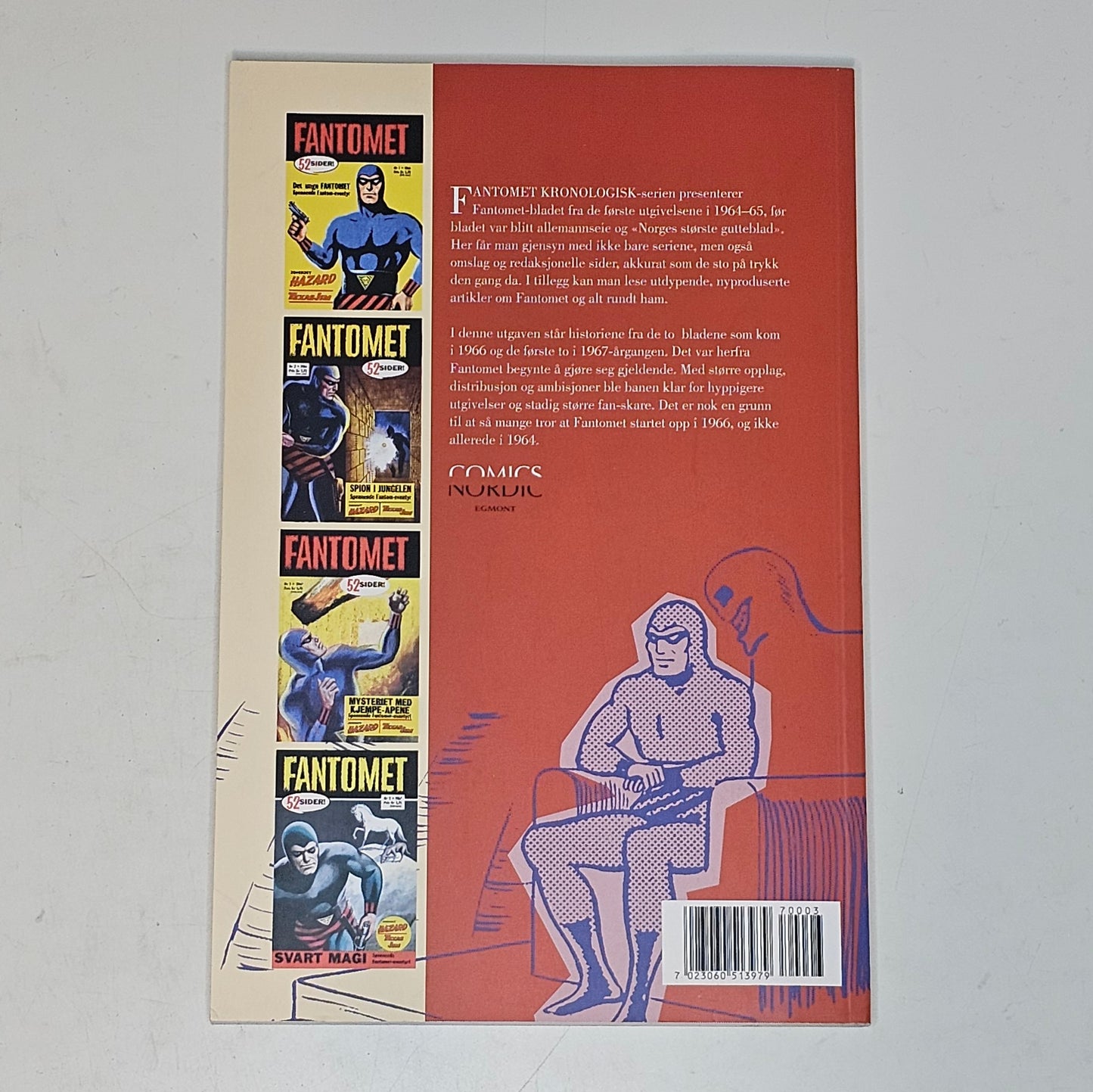 Fantomet Kronologisk 1966 1-2 & 1967 1-2 #VF# (Norsk)