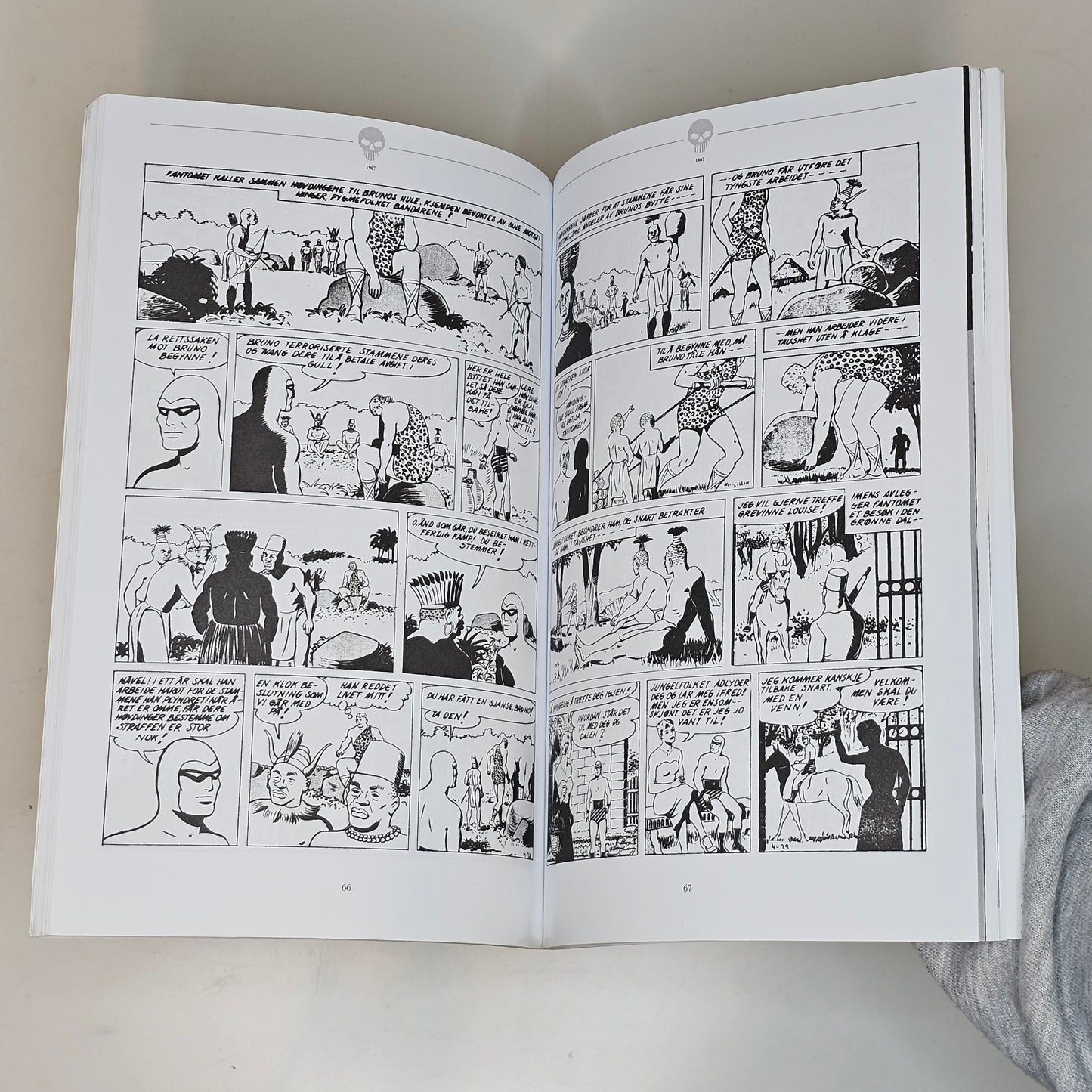 Fantomet Kronologisk 1967 Nr 3-6 #VF# (Norsk)