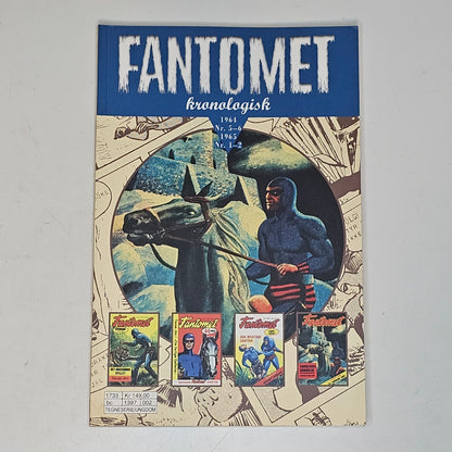 Fantomet Kronologisk 1964 5-6 & 1965 1-2 #VF# (Norsk)