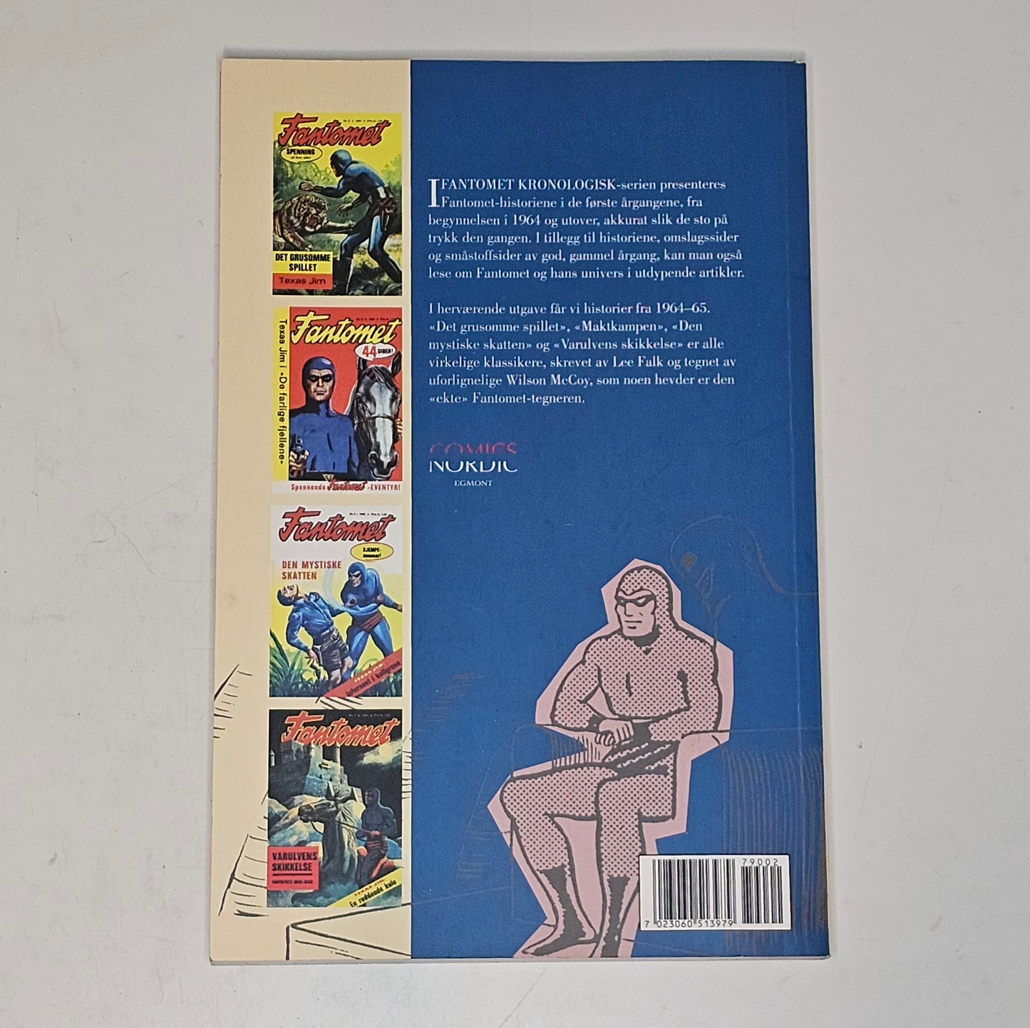 Fantomet Kronologisk 1964 5-6 & 1965 1-2 #VF# (Norsk)