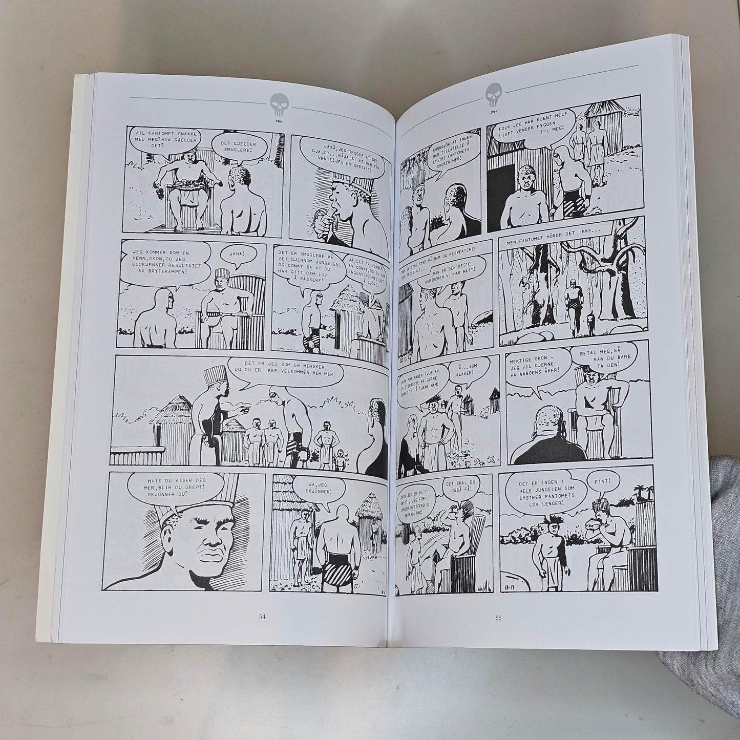 Fantomet Kronologisk 1964 5-6 & 1965 1-2 #VF# (Norsk)