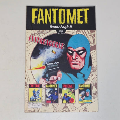 Fantomet Kronologisk 1968 Nr 5-8 #VF# (Norsk)