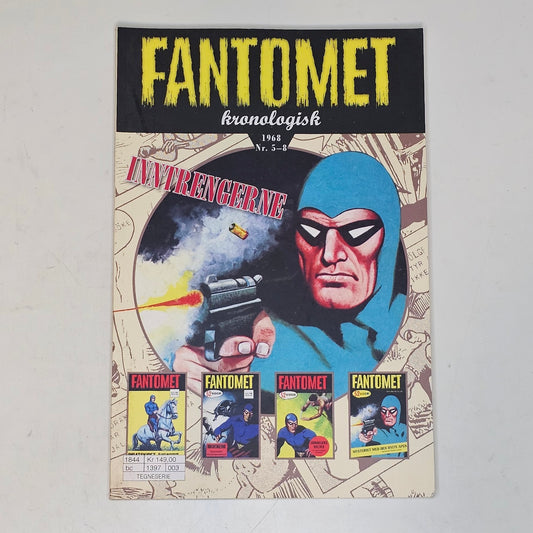 Fantomet Kronologisk 1968 Nr 5-8 #VF# (Norsk)