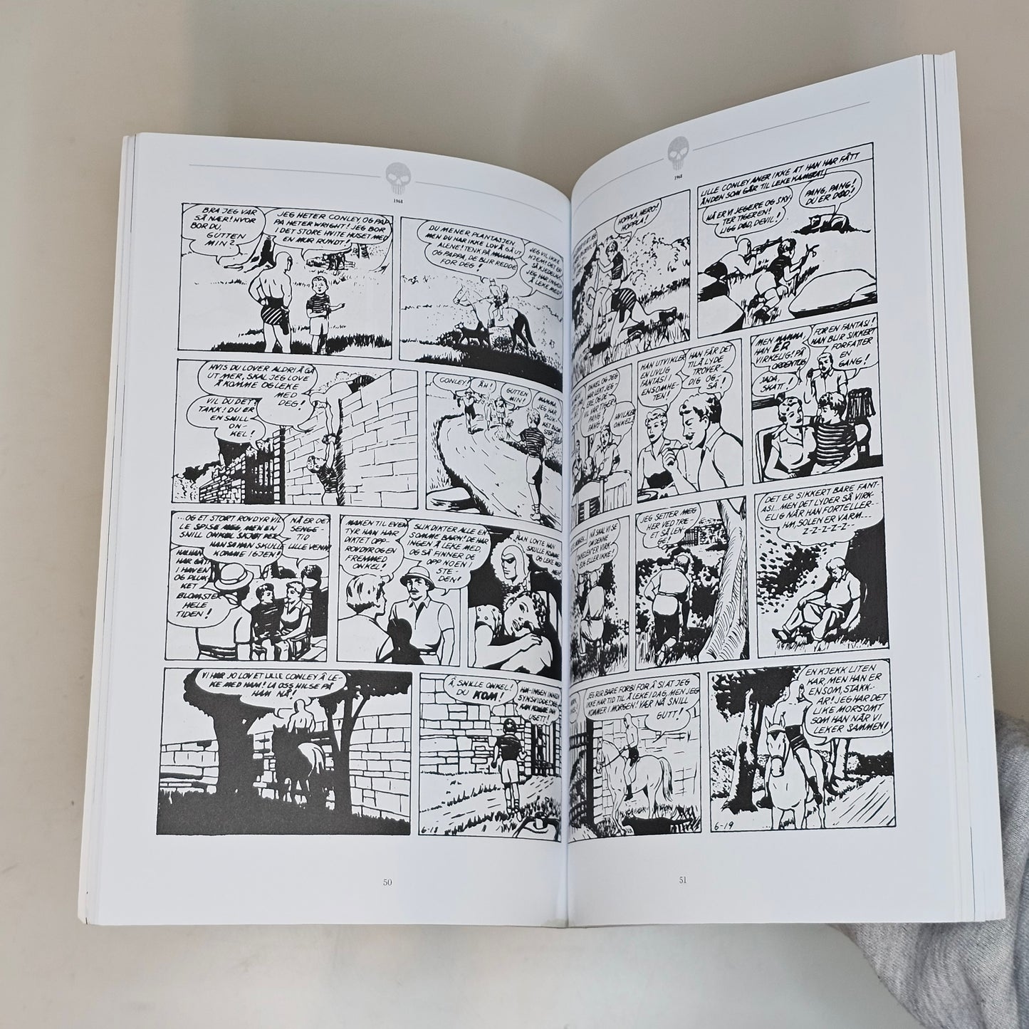 Fantomet Kronologisk 1968 Nr 5-8 #VF# (Norsk)