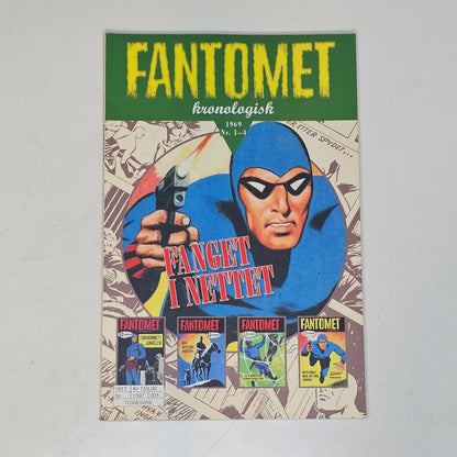 Fantomet Kronologisk 1969 Nr 1-4 #VF# (Norsk)
