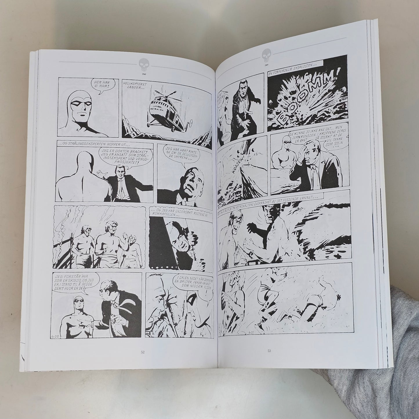 Fantomet Kronologisk 1969 Nr 5-8 #VF# (Norsk)