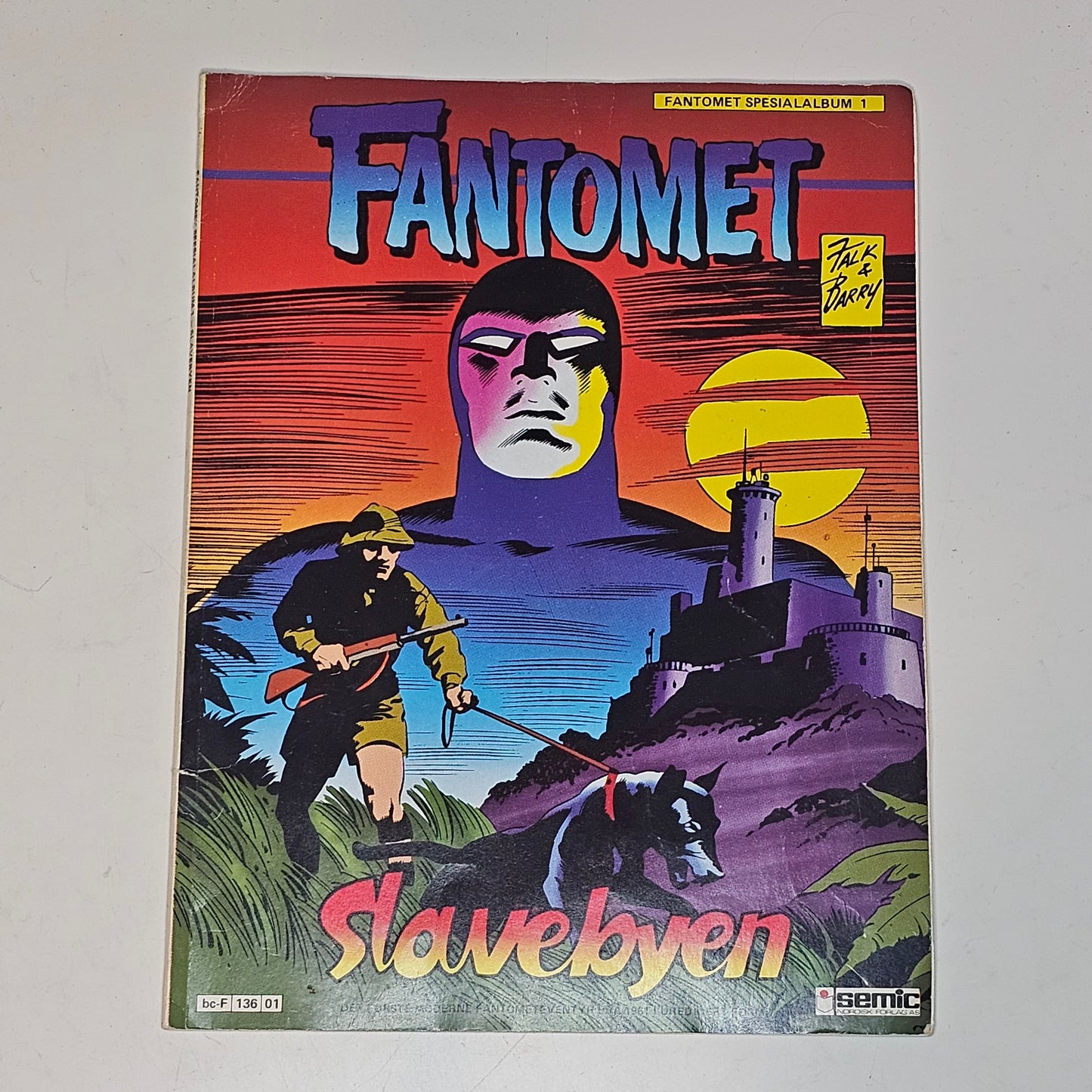 Fantomet - Slavebyn Seriealbum Nr 1 1986 #FN# (Norsk)