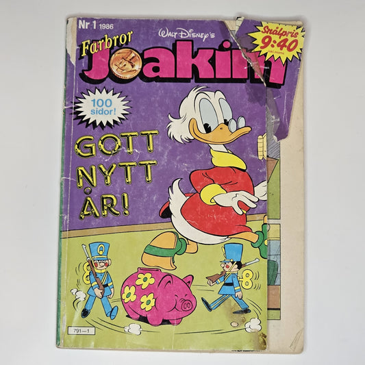 Farbror Joakim Nr 1 1986 #GD#