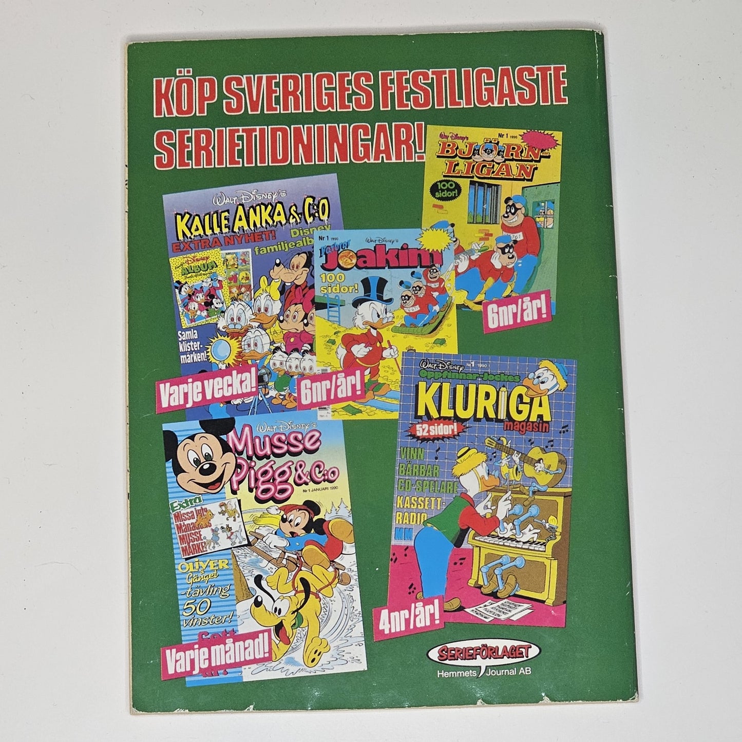 Farbror Joakim Nr 2 1990 #FN#