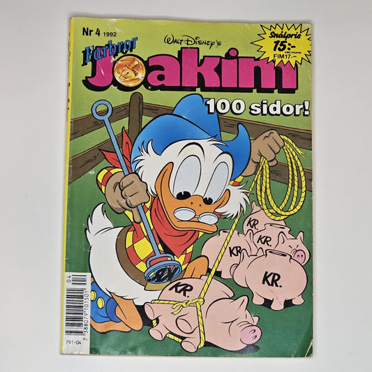 Farbror Joakim Nr 4 1992 #VG#