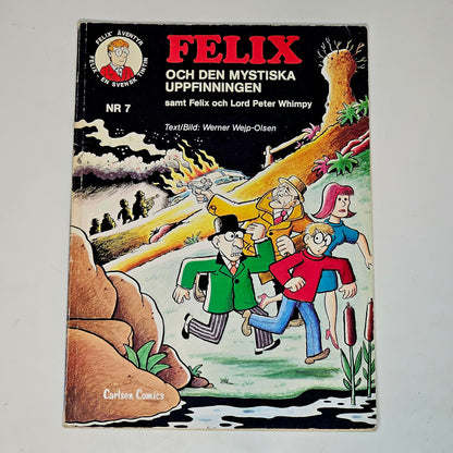 Felix Nr 7 - Och Den Mystiska Uppfinningen 1980 #FN# **1:a Upplagan**