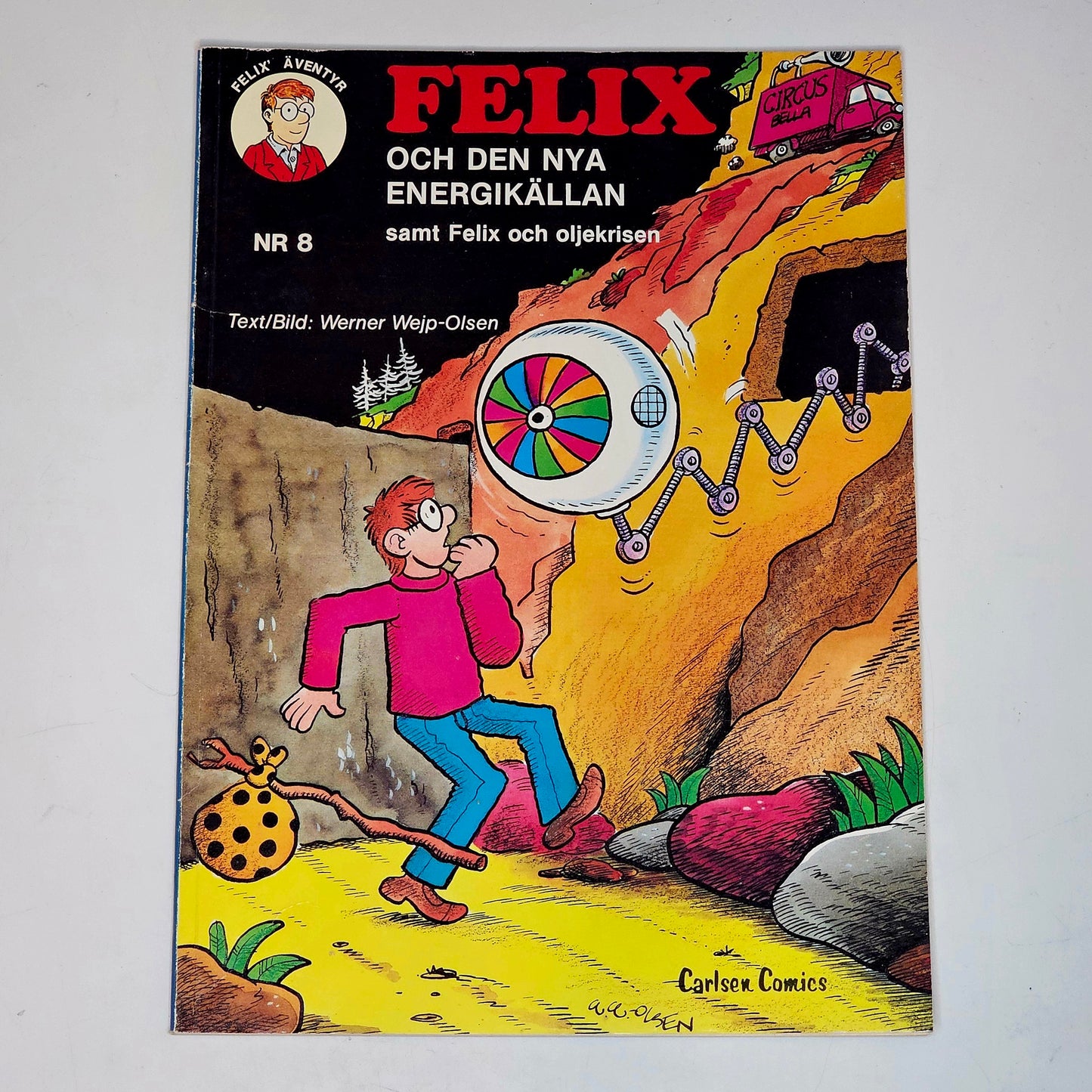 Felix Nr 8 - Och Den Nya Energikällan 1980 #FN# **1:a Upplagan**