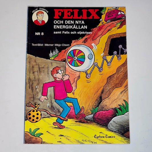 Felix Nr 8 - Och Den Nya Energikällan 1980 #FN# **1:a Upplagan**