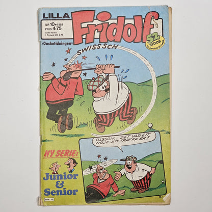 Lilla Fridolf Nr 10 1981 #VG#