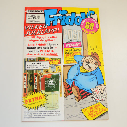 Lilla Fridolf Nr 24 1989 #FN# + Vykort