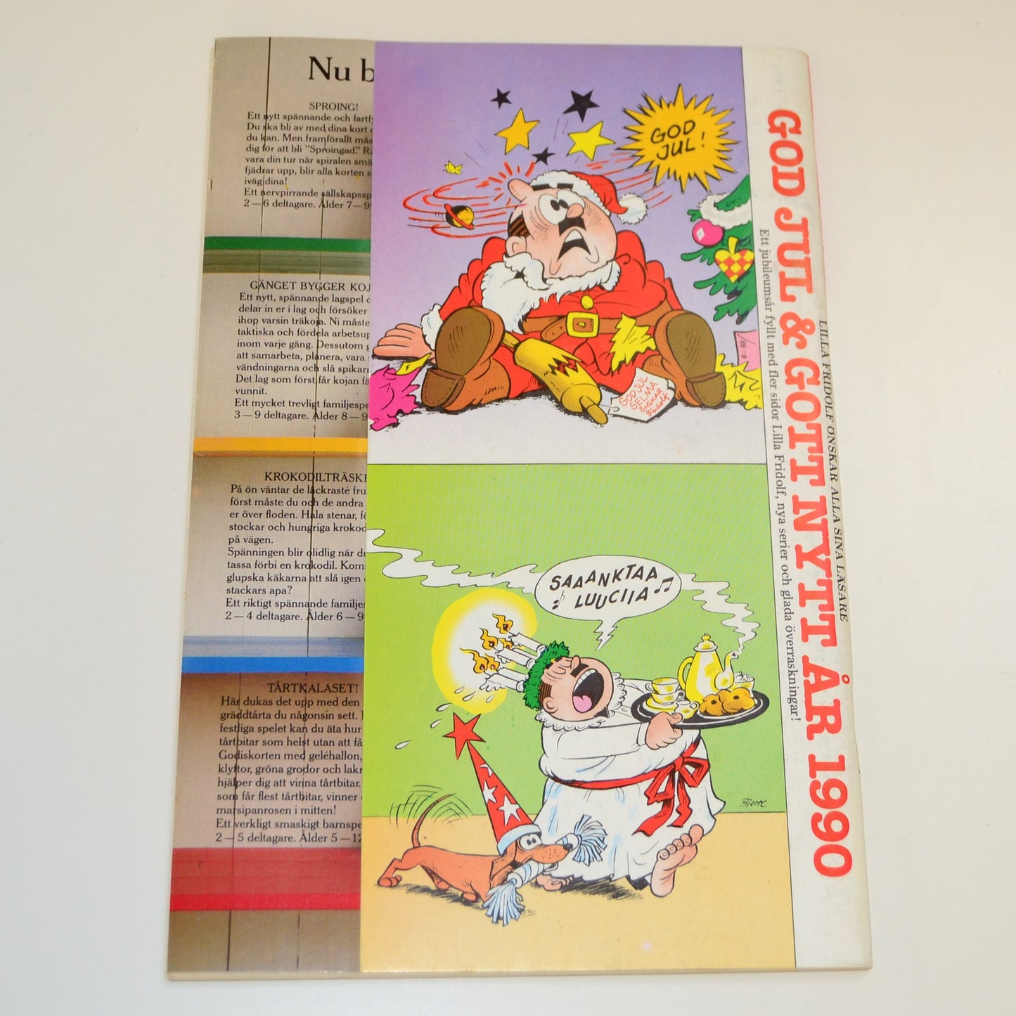 Lilla Fridolf Nr 24 1989 #FN# + Vykort