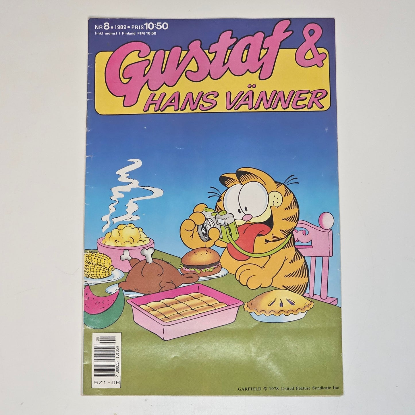 Gustaf Nr 8 1989 #VG#