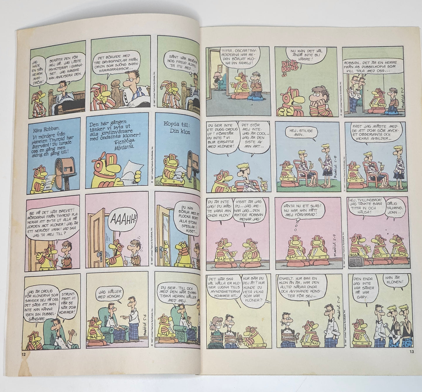 Gustaf Nr 8 1989 #VG#