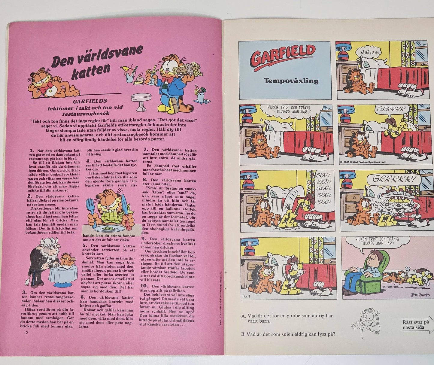 Gustaf Nr 1 1990 #VG#