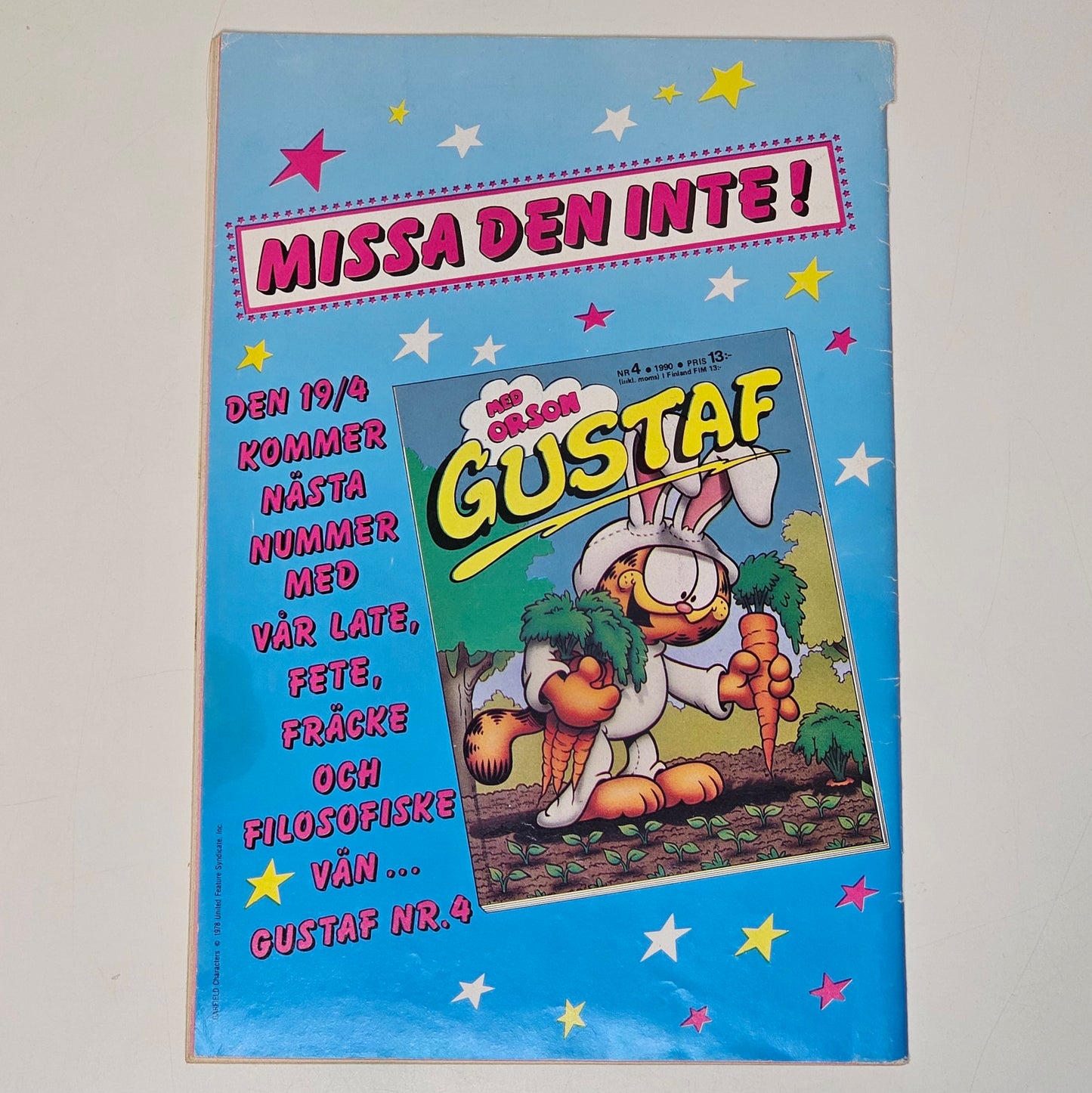 Gustaf Nr 3 1990 #VG#