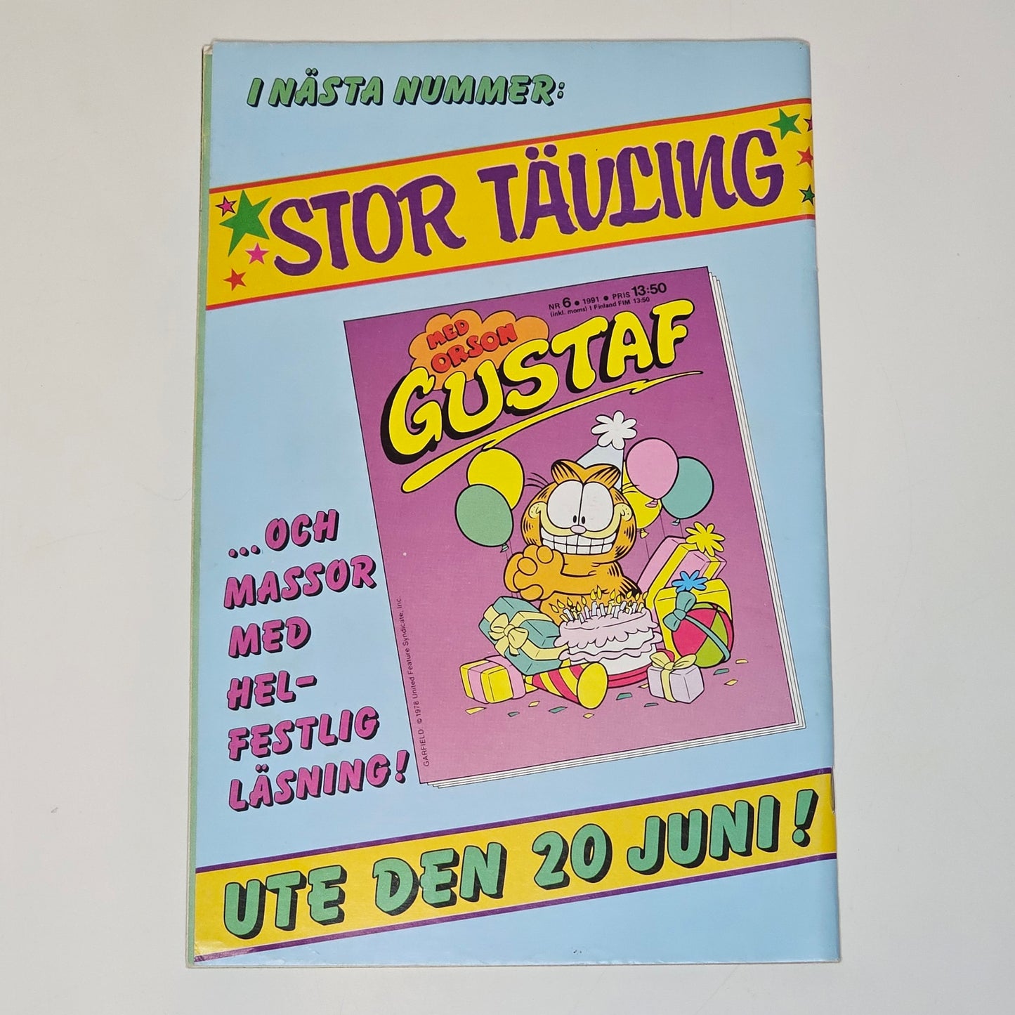 Gustaf Nr 5 1991 #FN#