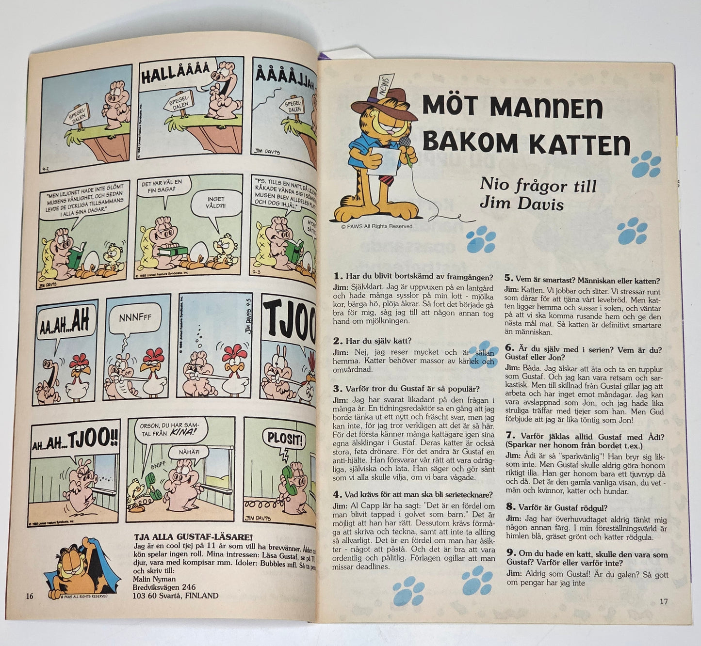 Gustaf Nr 6 2001 #VG#