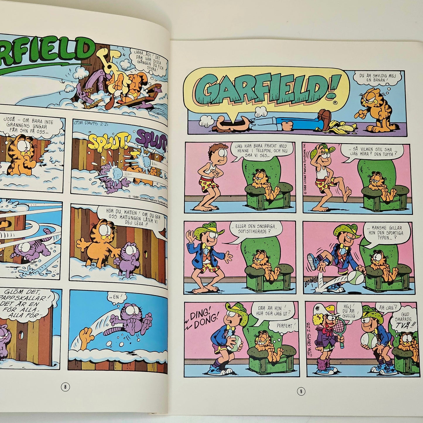 Gustaf Stora Skrattbok 1990 #GD#