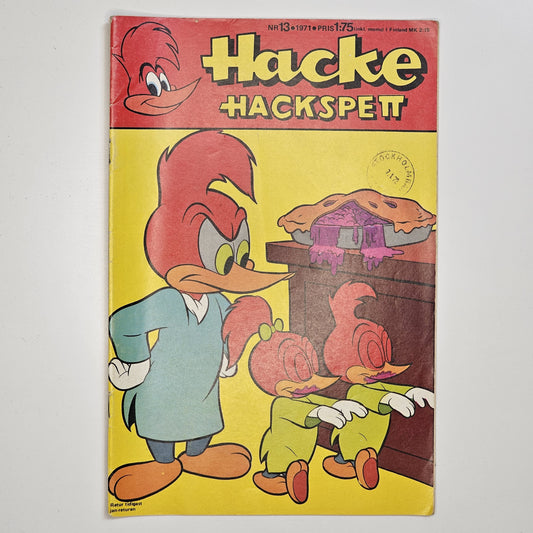 Hacke Hackspett Nr 13 1971 #GD#