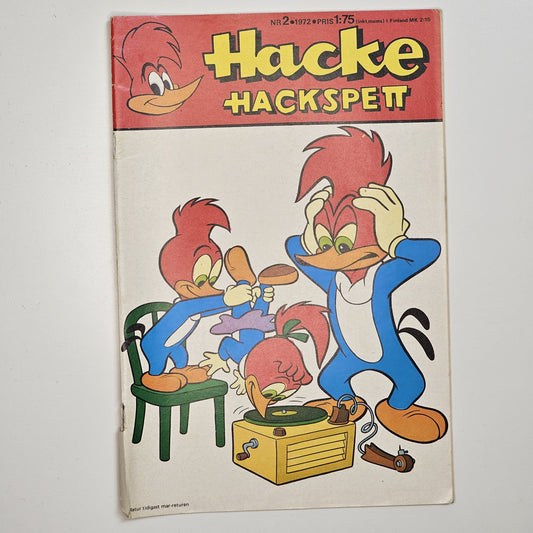 Hacke Hackspett Nr 2 1972 #FR#