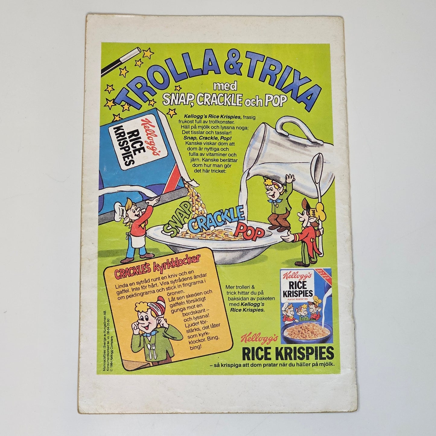 Hacke Hackspett Nr 9 1984 #GD#