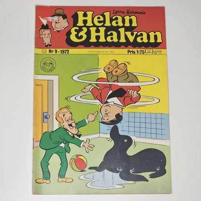Helan & Halvan Nr 9 1972 #VG#