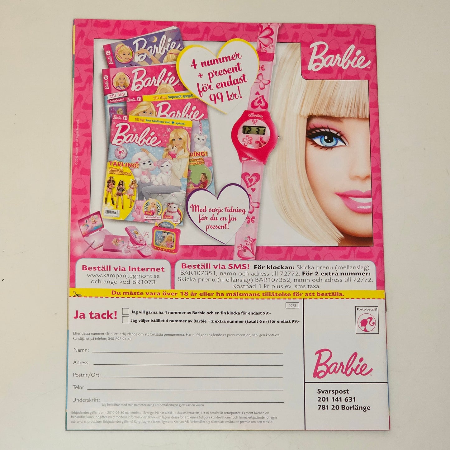 Hello Kitty Magazine Nr 2 2010 #FN# + Affisch