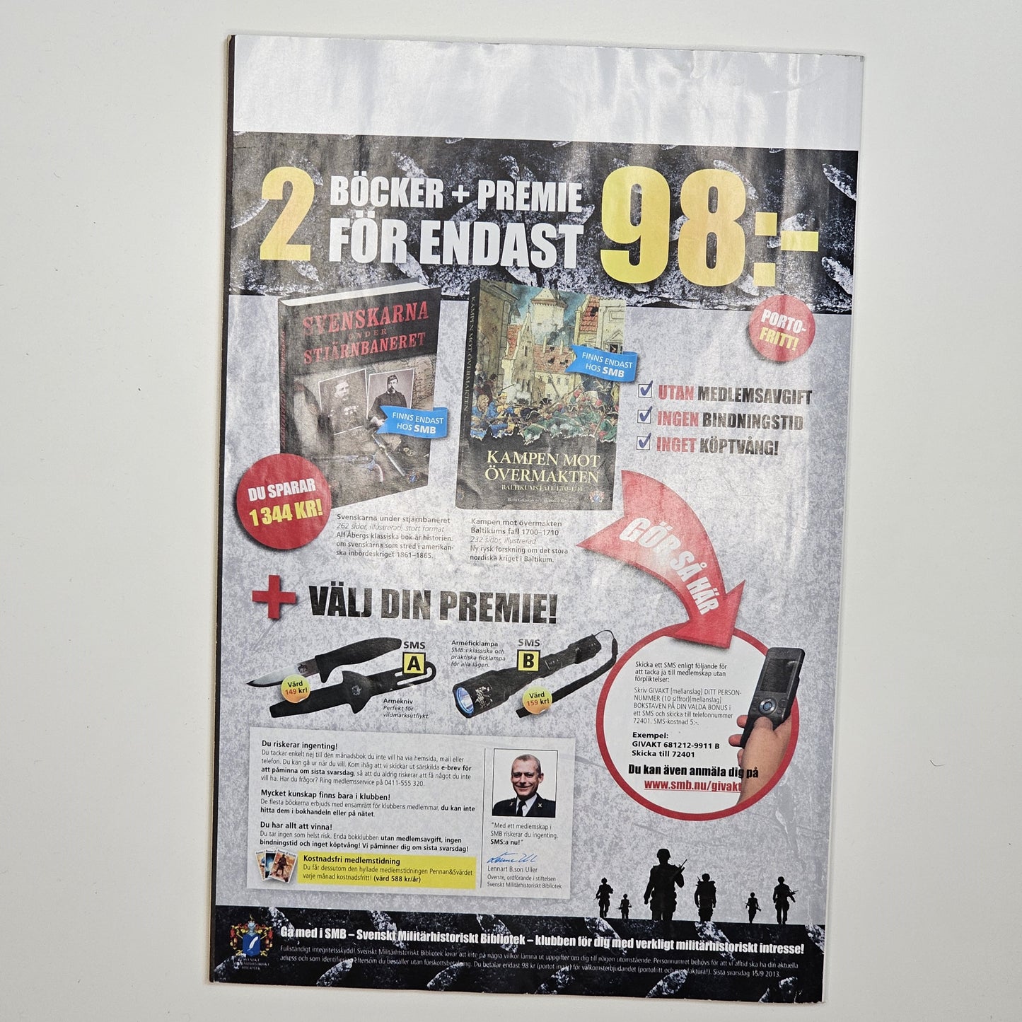 Herman Hedning Nr 6 2013 #FN# + Reklambilaga