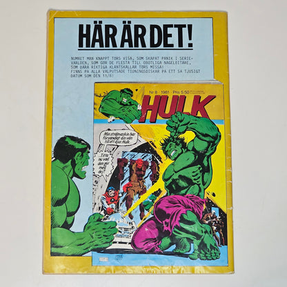 Hulk Nr 7 1981 #VG#
