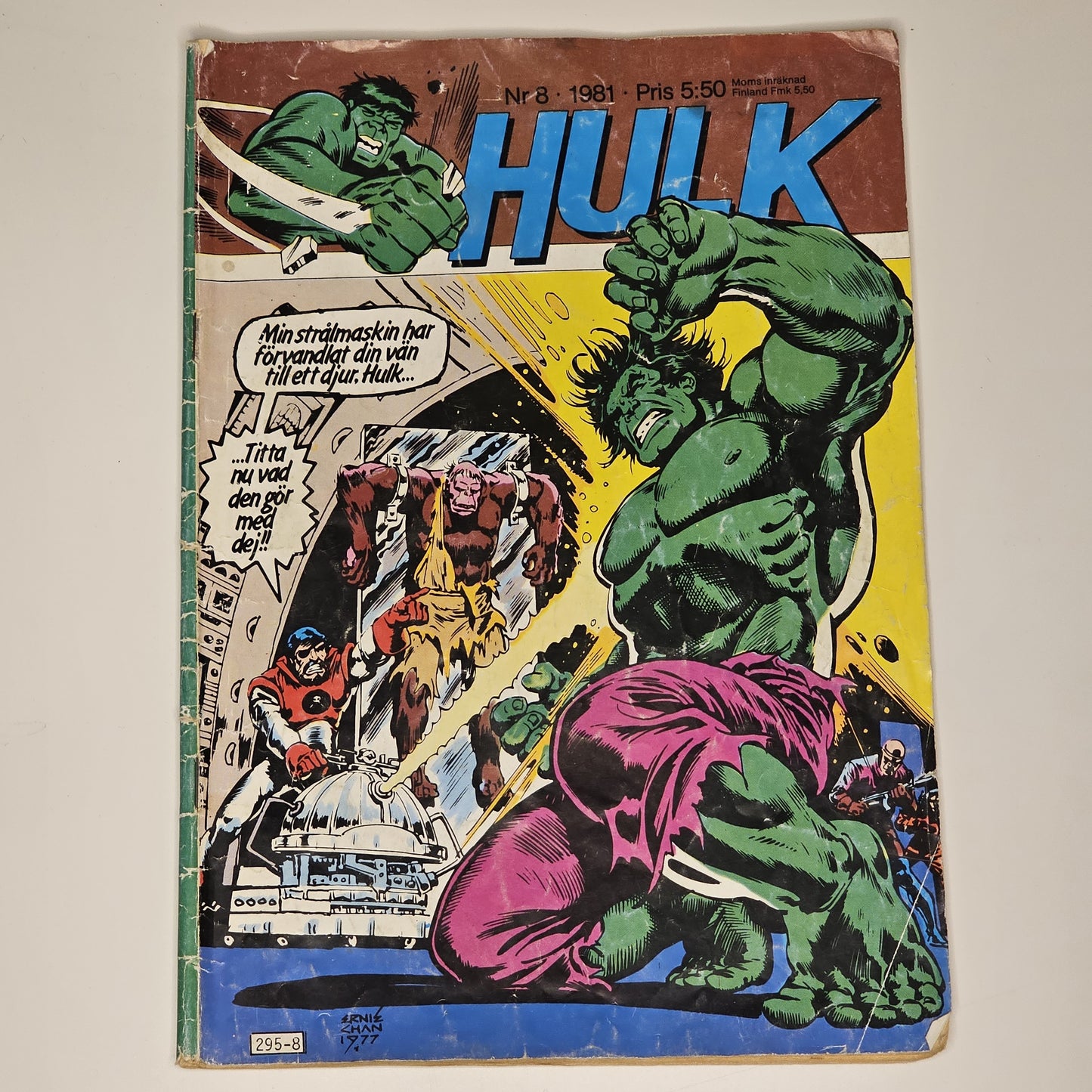 Hulk Nr 8 1981 #VG#
