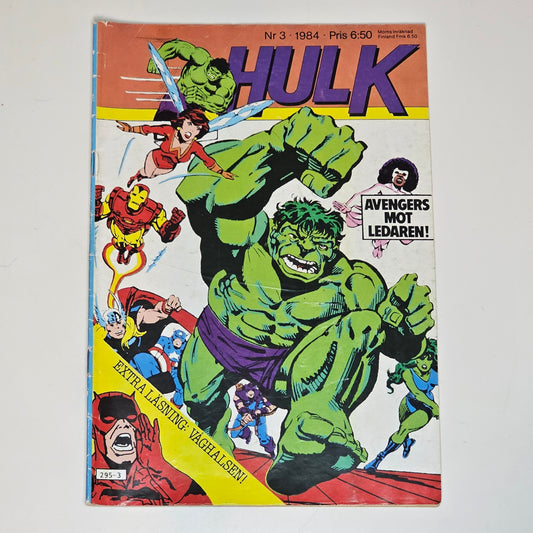 Hulk Nr 3 1984 #VG#