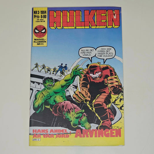 Hulken Nr 3 1984 #FN#