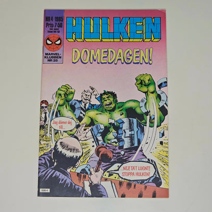 Hulken Nr 4 1985 #FN#
