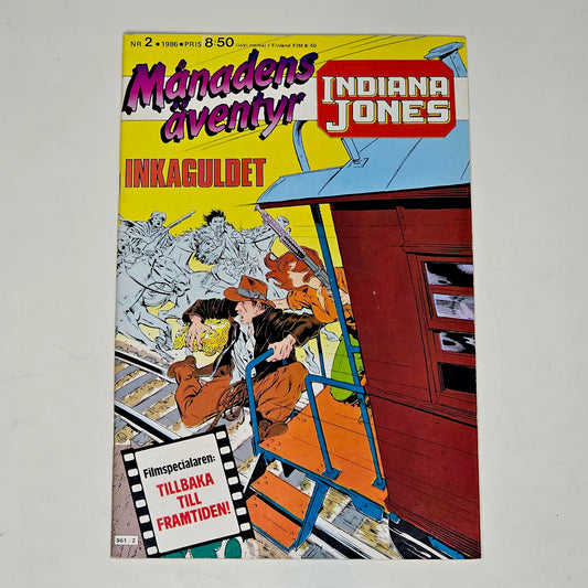 Månandens Äventyr - Indiana Jones Nr 2 1986 #VF#