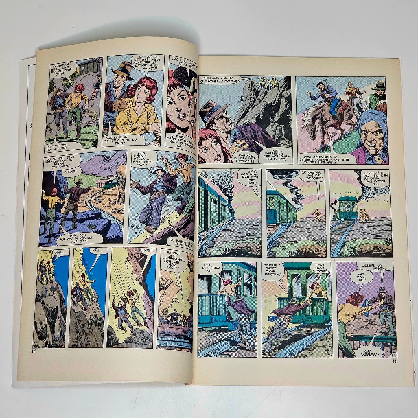 Månandens Äventyr - Indiana Jones Nr 2 1986 #VF#