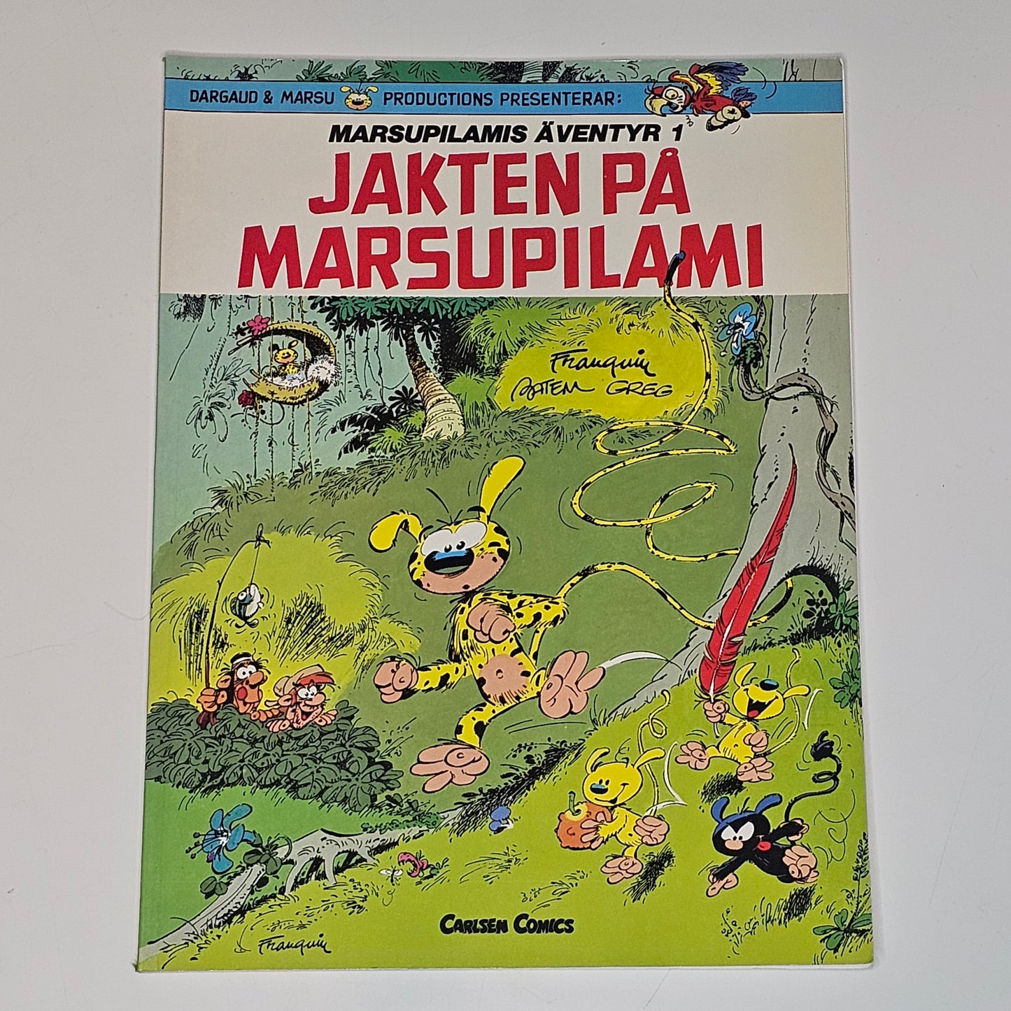 Marsupilamis Äventyr 1 - Jakten På Marsupilami 1988 #VF# **1:a Upplagan**