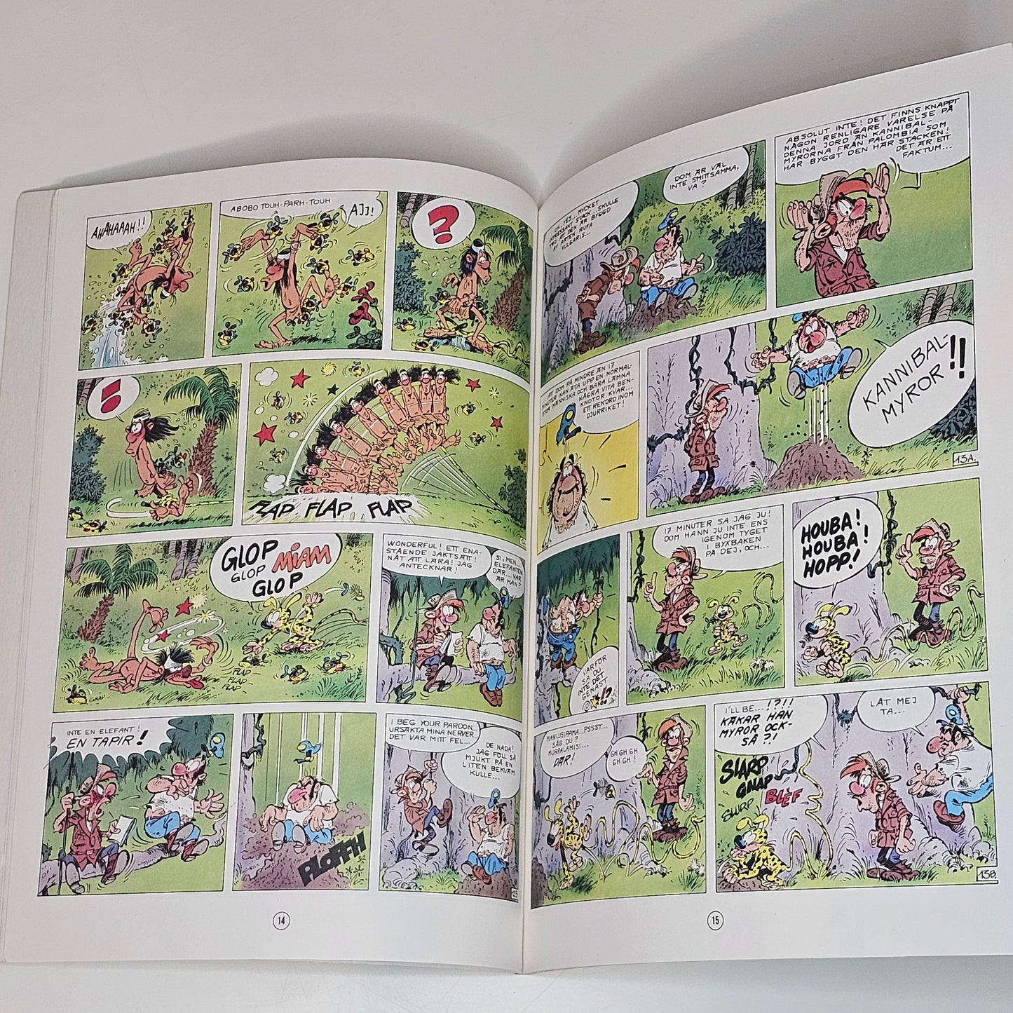 Marsupilamis Äventyr 1 - Jakten På Marsupilami 1988 #VF# **1:a Upplagan**