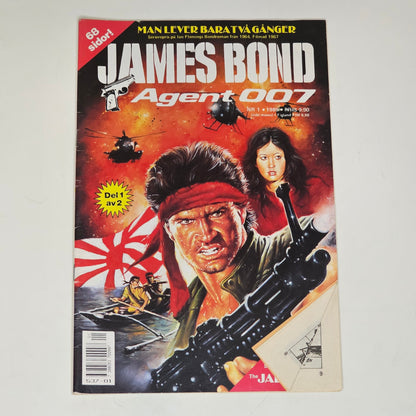 James Bond Nr 1 1989 #FN# + Prenumerationsbilaga