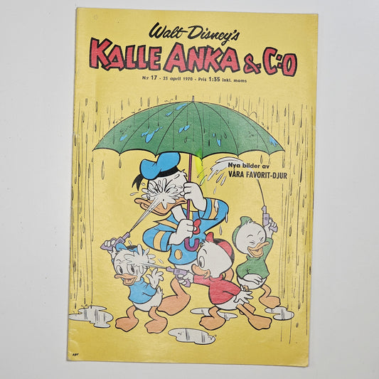 Kalle Anka & Co Nr 17 1970 #FR#