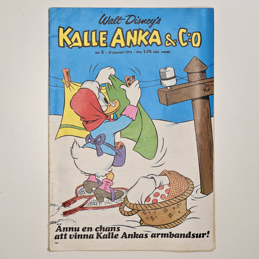Kalle Anka & Co Nr 5 1972 #GD#