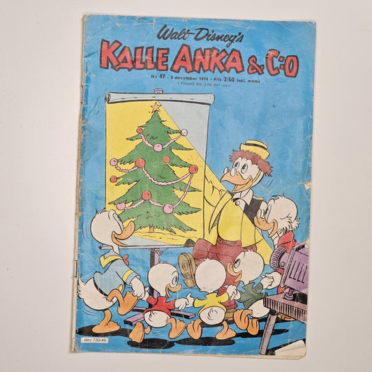 Kalle Anka & Co Nr 49 1974 #FR#
